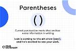 When Was Parentheses Discovered?