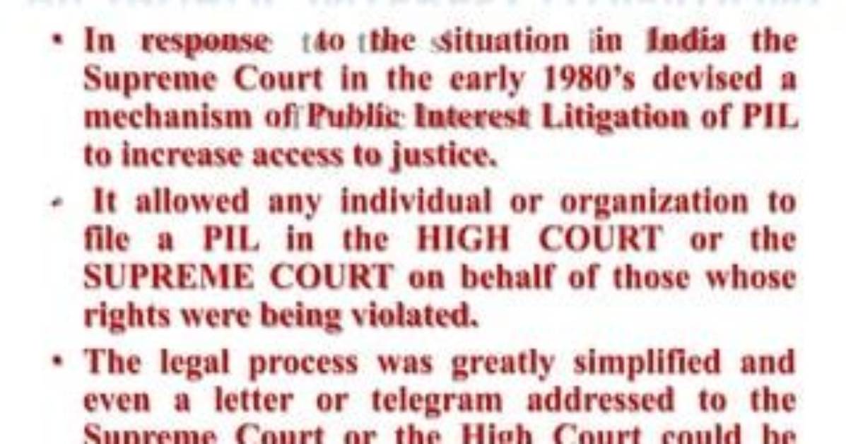 When Was Pil Devised?