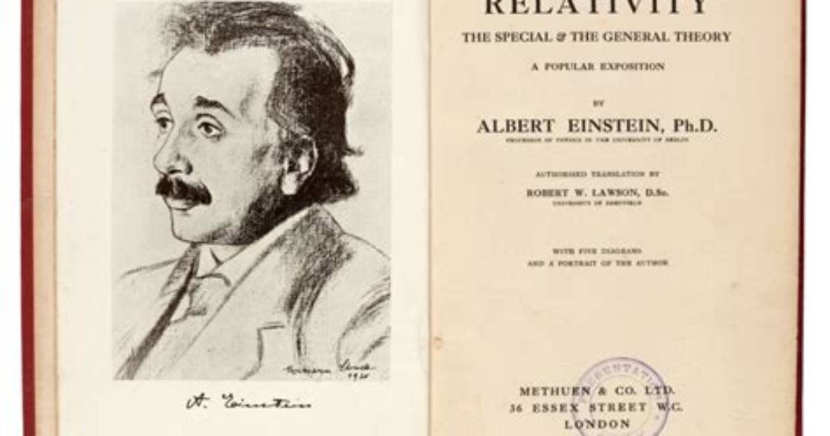 When Was Relativity First Published?