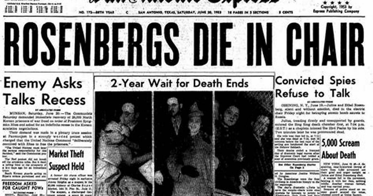 When Was Rosenberg Trial?