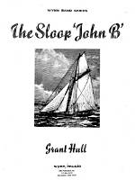 When Was Sloop John B Written?