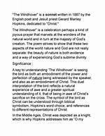 When Was the Windhover Written?