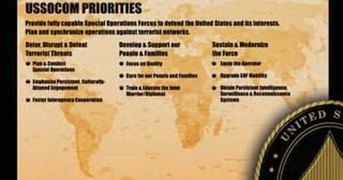When Was Ussocom Established?