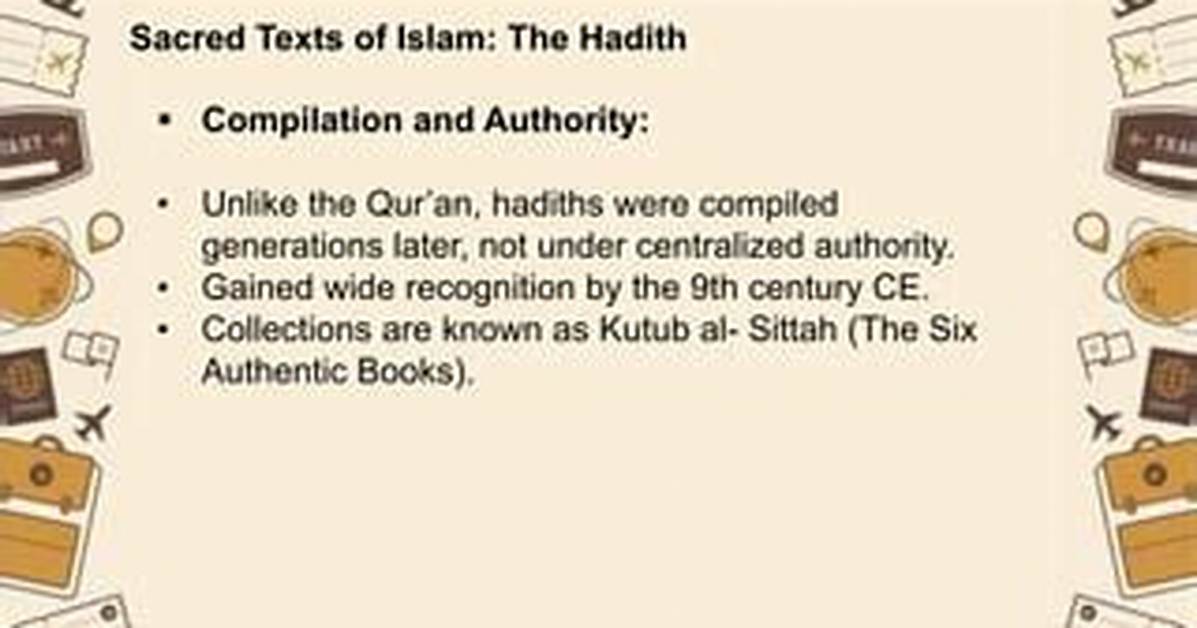 When Were Hadiths Compiled?