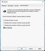 When Windows Detects Communications Activity?