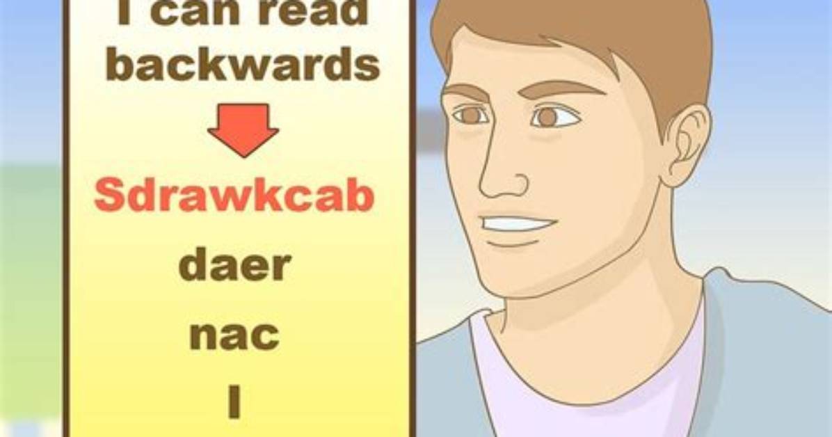 When You Read Backwards?