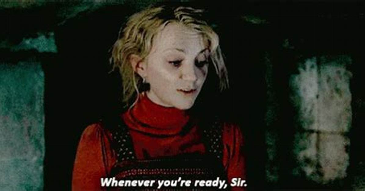 Whenever ___ Ready. ..