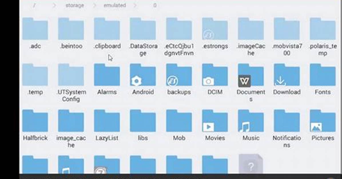 Where Are Android System Files?