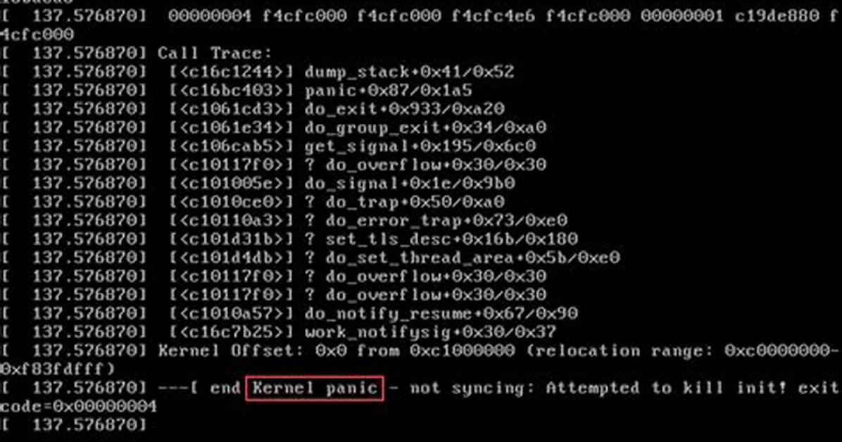 Where Are Kernel Panic Logs Stored Linux?