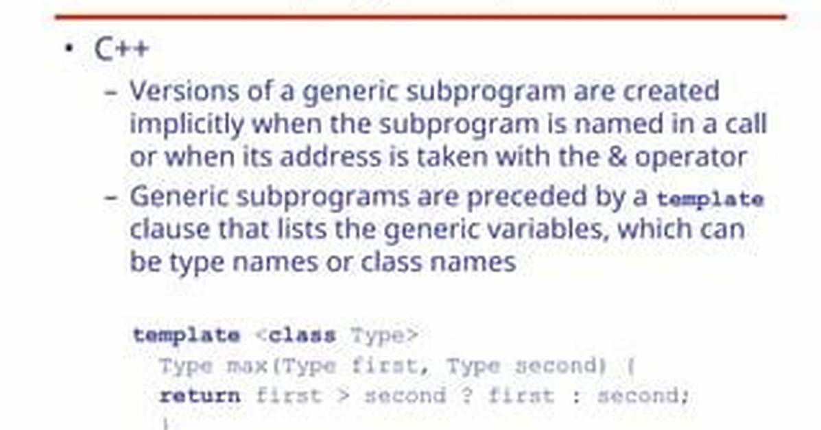Where Can a Subprogram Be Created?