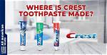 Where Crest Toothpaste Is Made?