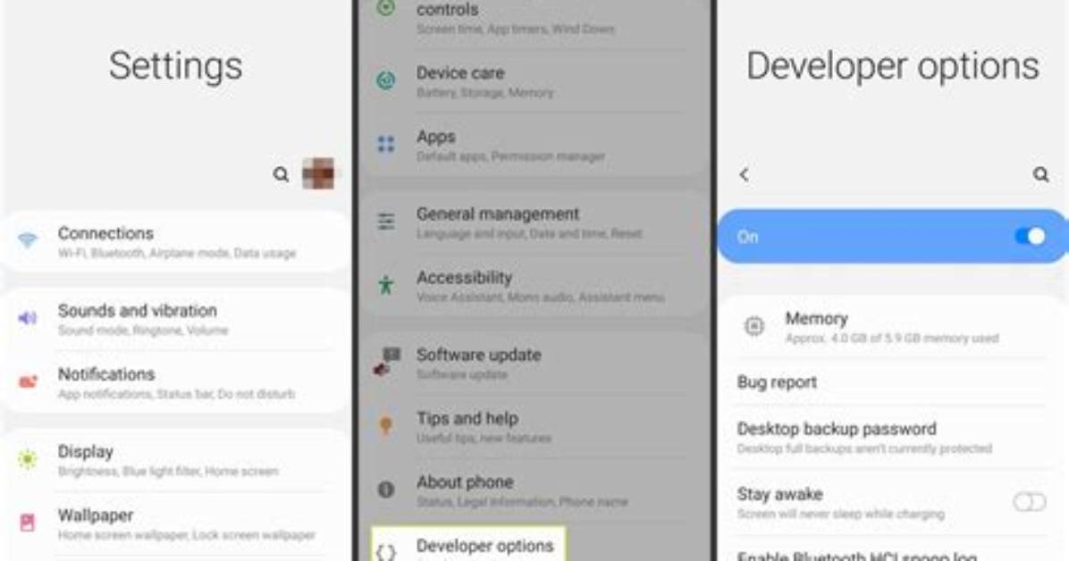Where Developer Options Android?
