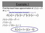 Where Did the Linear Approximation/Linearization Formula Come from?