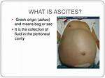 Where Do Ascites Form?