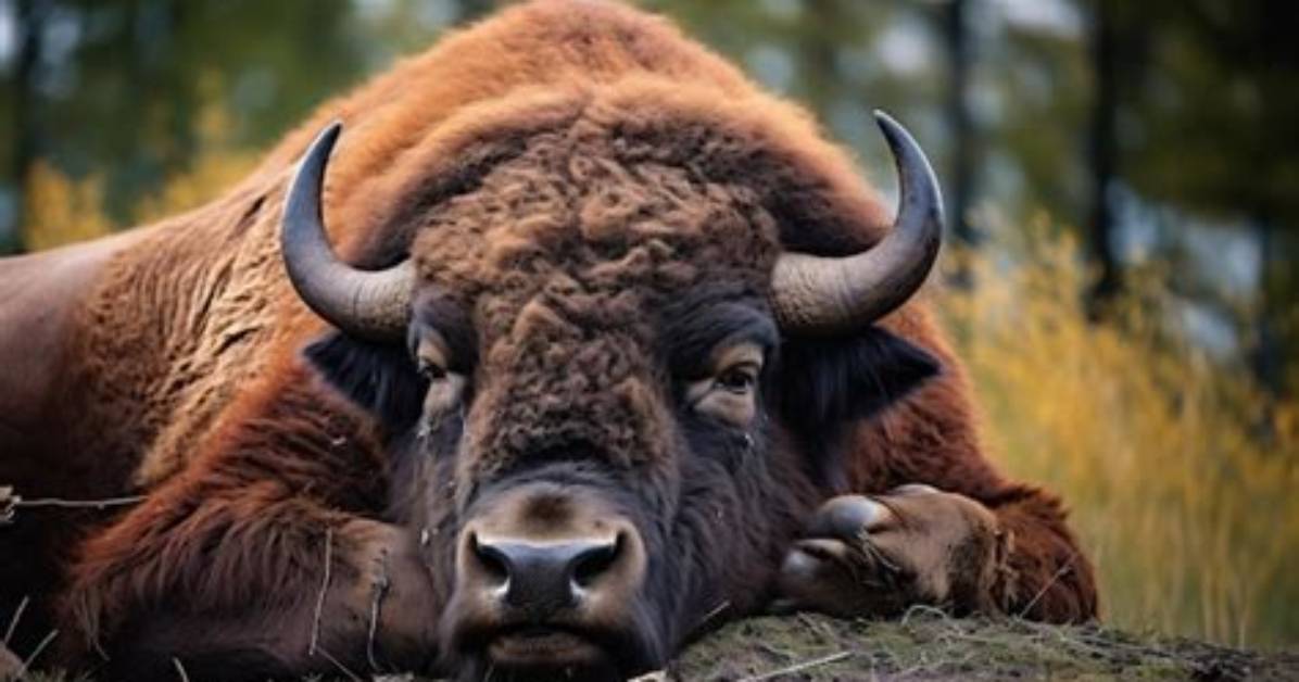 Where Do Bison Sleep?