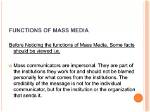 Where Do Mass Communicators Work?