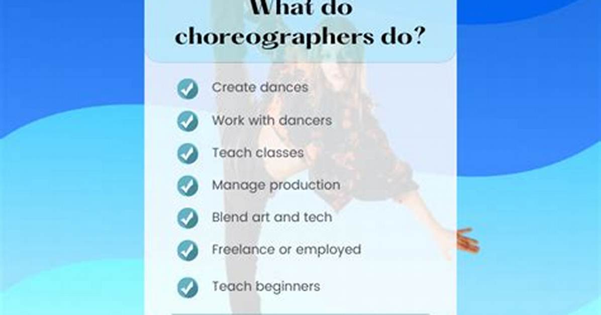 Where Do Most Choreographers Work?