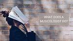 Where Do Musicologists Work?
