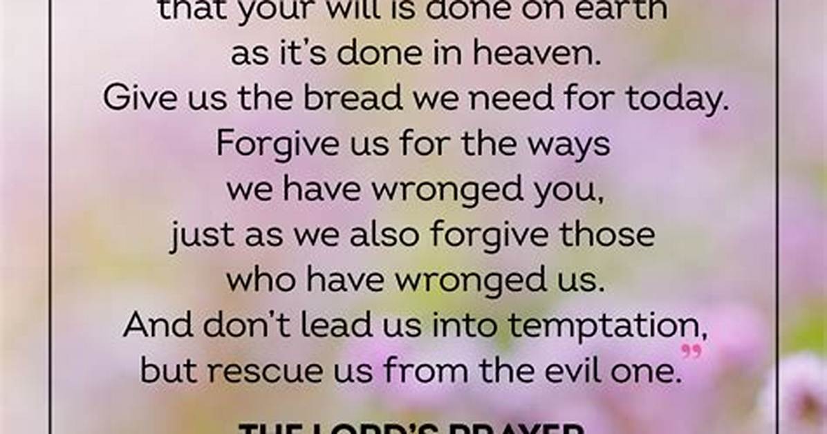 Where Do Prayers Come from?