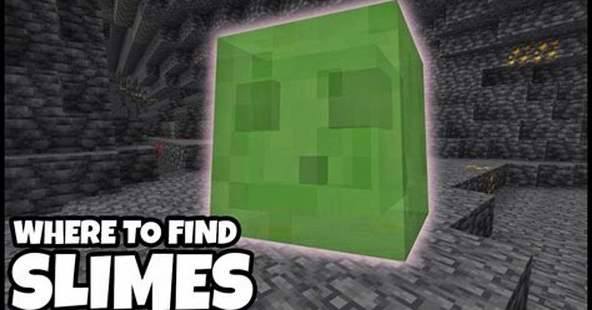 Where Do Slimes Spawn Bedrock?