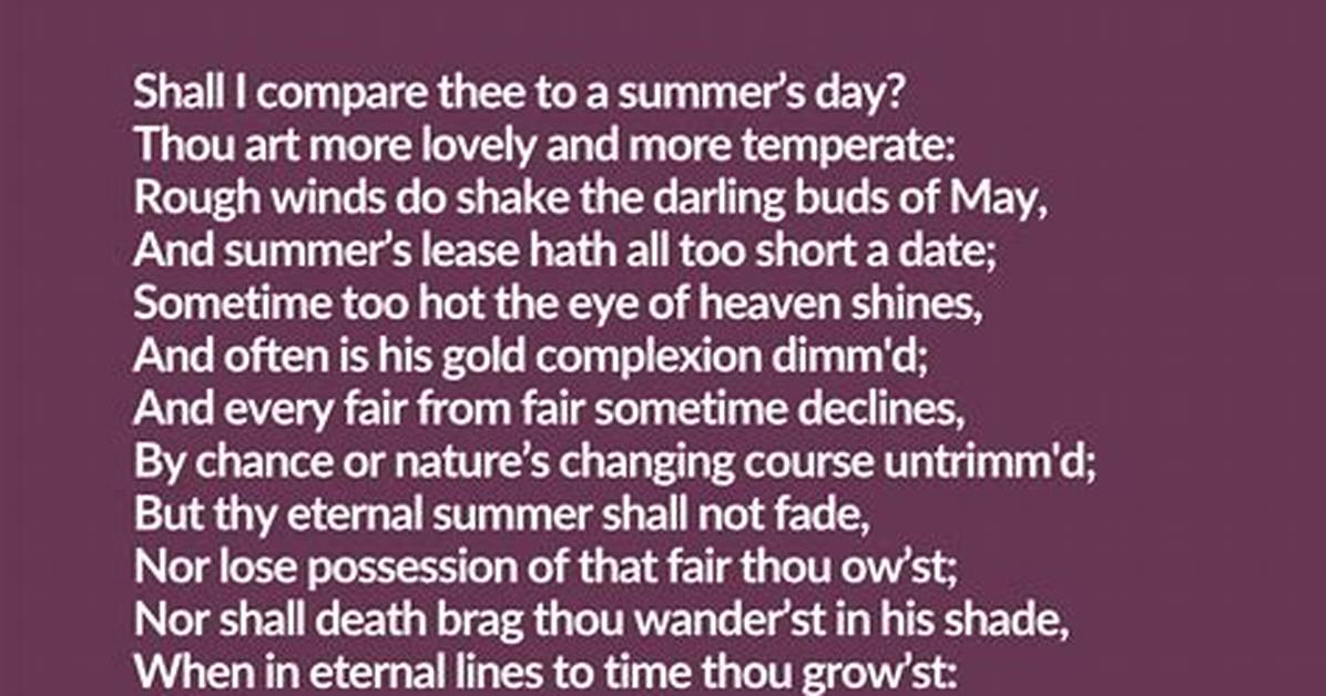 Where Do Sonnets Come from?