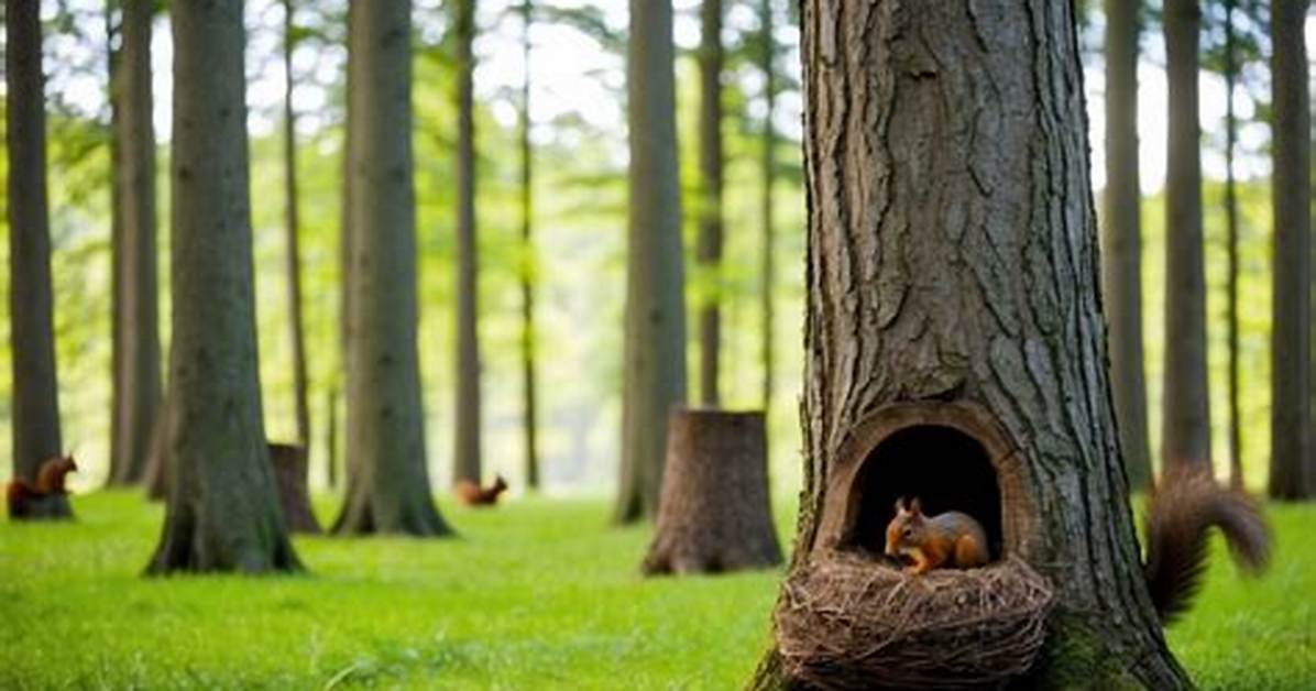 Where Do Tree Squirrels Live?
