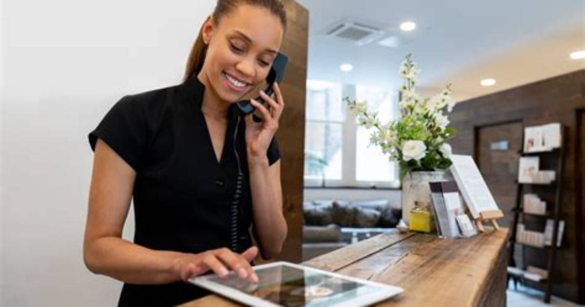 Where Does a Receptionist Work?