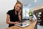Where Does a Receptionist Work?