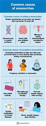 Where Does Amenorrhea Affect?
