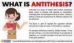 Where Does Antithesis Mean?