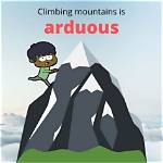 Where Does Arduous Come from?