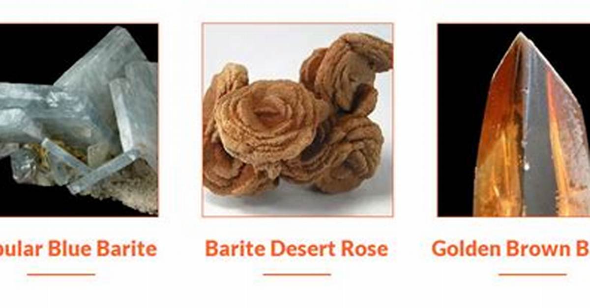 Where Does Barite Form?