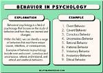 Where Does Behaviour Come from?