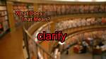 Where Does Clarify Come from?