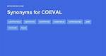 Where Does Coeval Come from?
