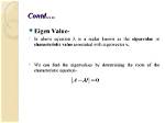 Where Does Eigenvalue Come from?