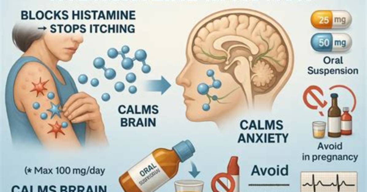 Where Does Hydroxyzine Work?