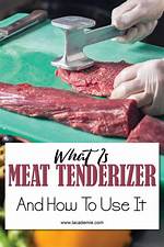 Where Does Meat Tenderizer Work?