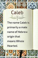 Where Does Name Caleb Come from?