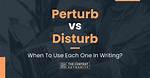 Where Does Perturbed Come from?
