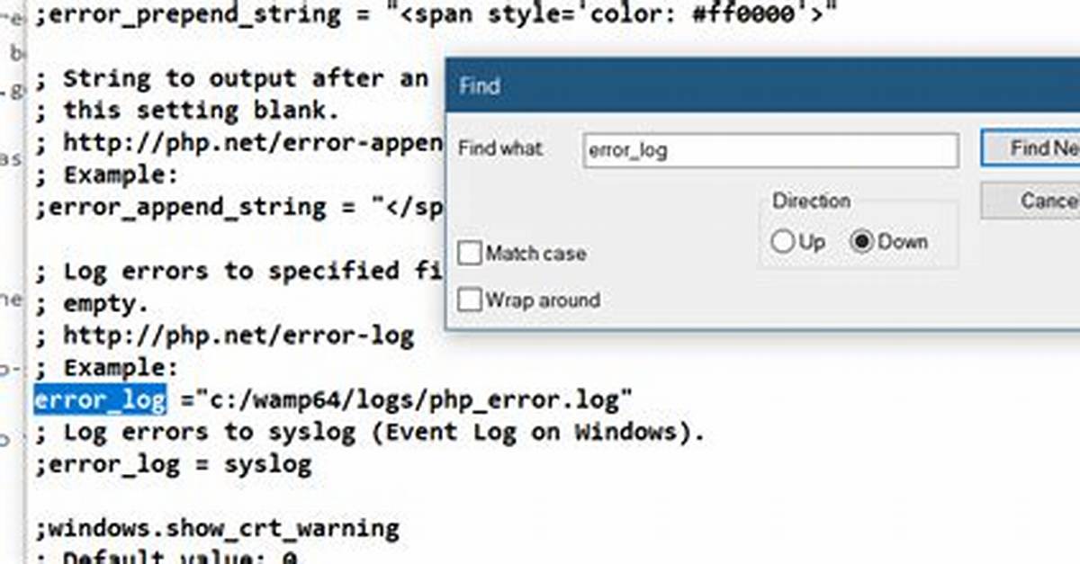 Where Does Php Store the Error Log? (Php 5, Apache, Fastcgi, and cPanel)
