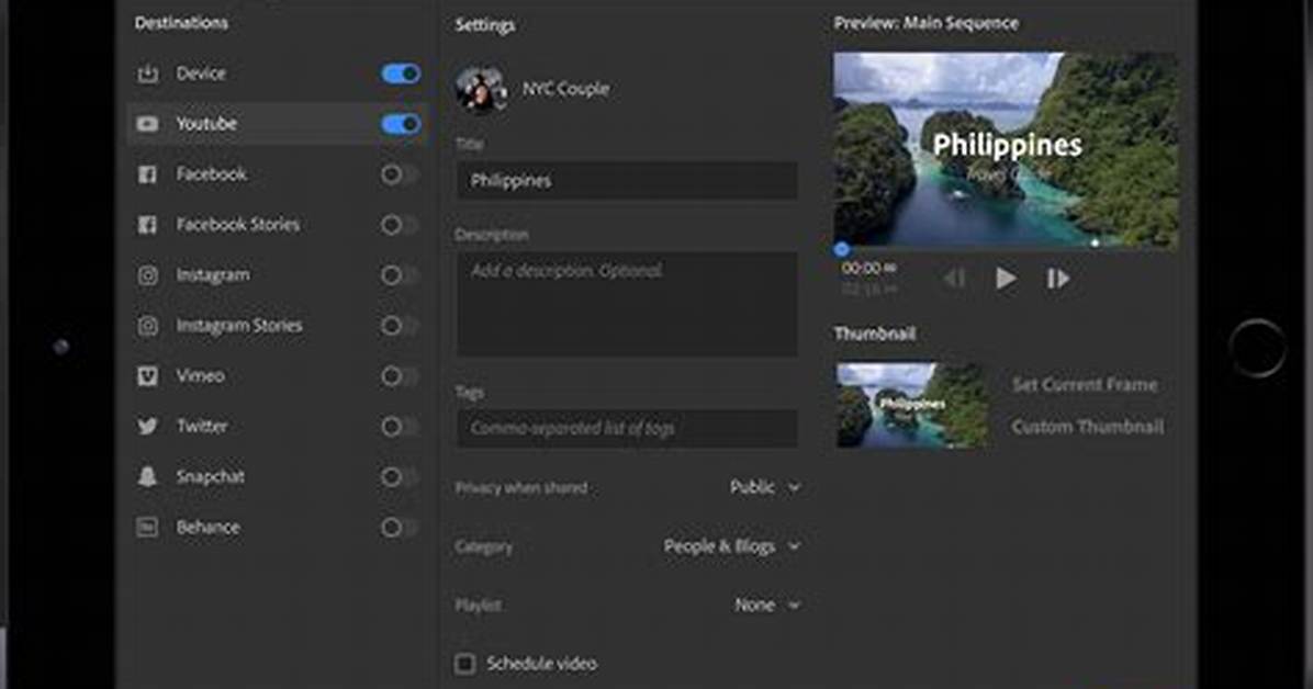 Where Does Premiere Rush Save Projects?