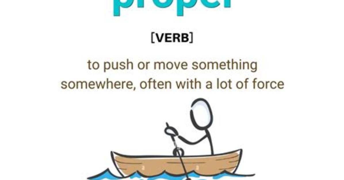 Where Does Propel Mean?