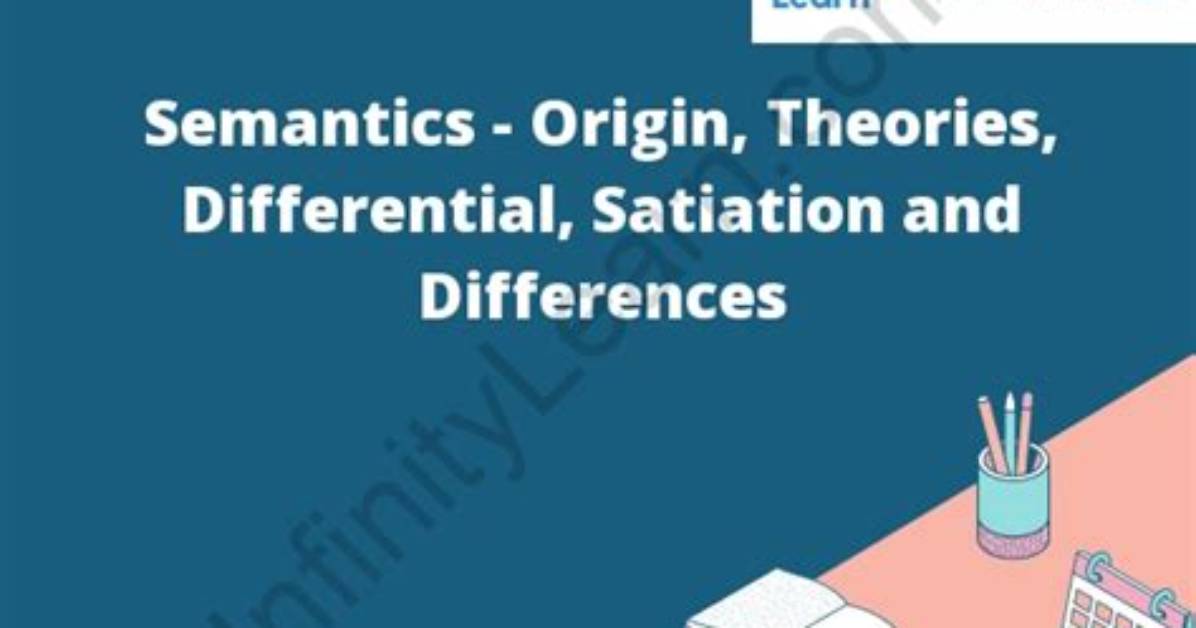 Where Does Semantics Originate from?
