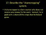 Where Does Sharecropper Come from?