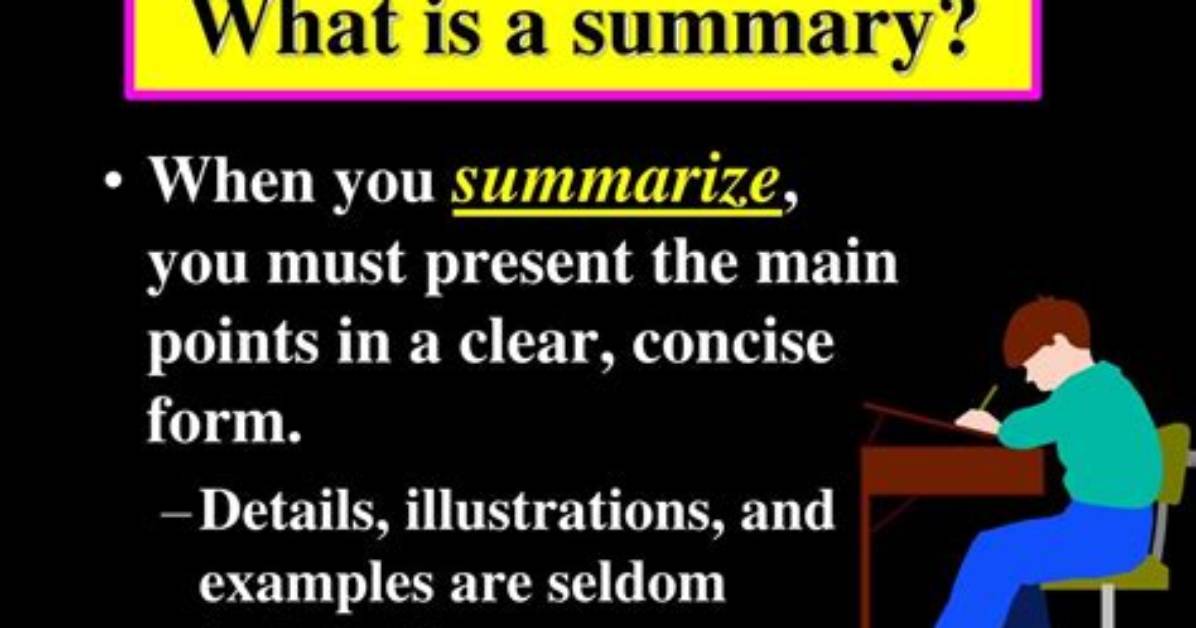 Where Does Summarize Mean?