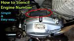 Where Engine Number Is Located?
