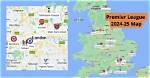 Where Epl Teams Are Located?