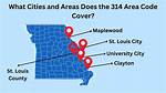 Where Is 314 Area Code