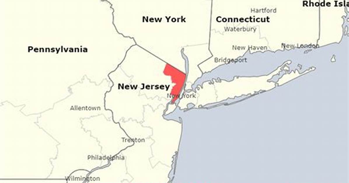 Where Is Area Code 201